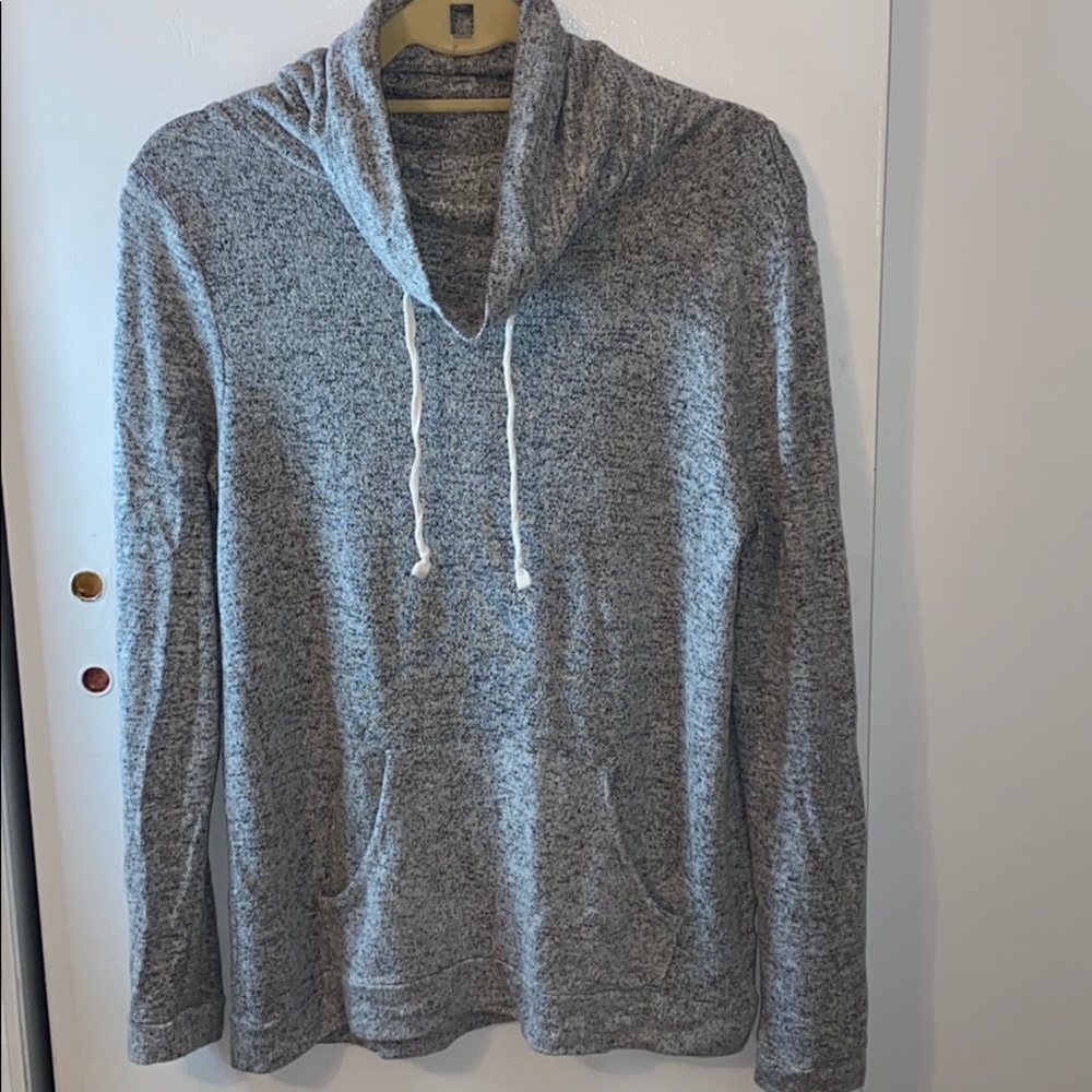 Cowl Neck Pullover Sweatshirt (M)
